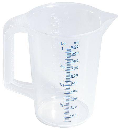 Contacto - Messbecher, Kunststoff PP, 0,25 Liter