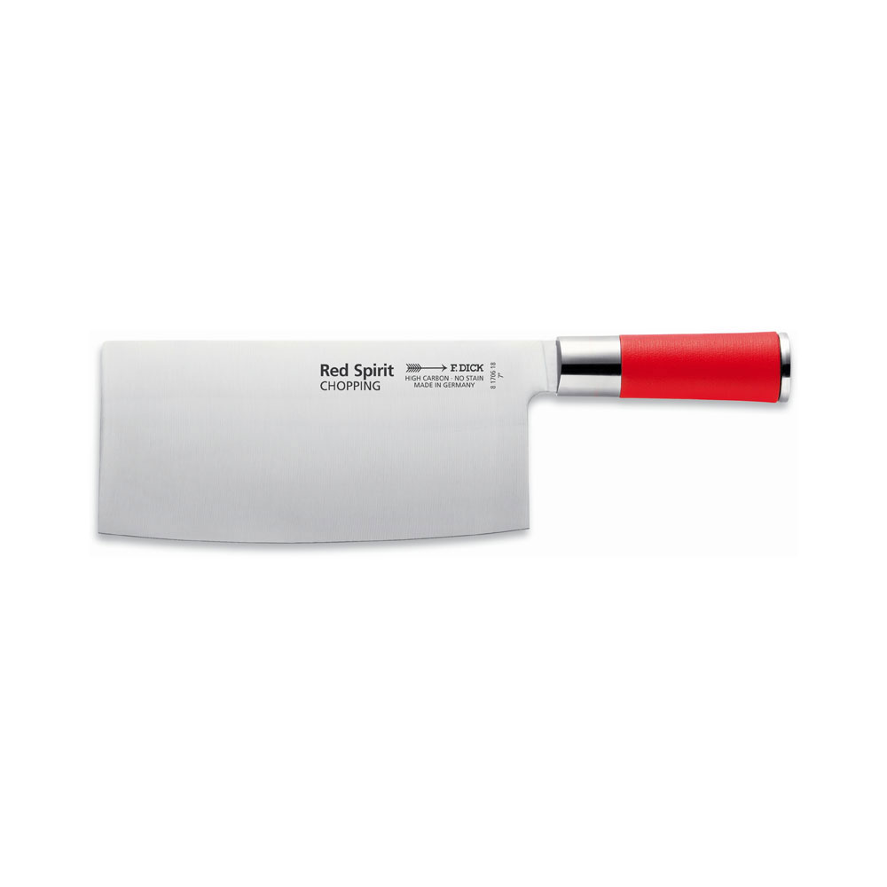 F. DICK - Red Spirit Chinesisches Kochmesser (Chopping), 18 cm, 8170618