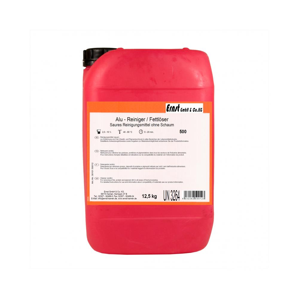 Ernst - Alureiniger- Fettlöser, 500, 12,5 Kg Kanister Ernst - Alureiniger- Fettlöser, 500, 12,5 Kg Kanister