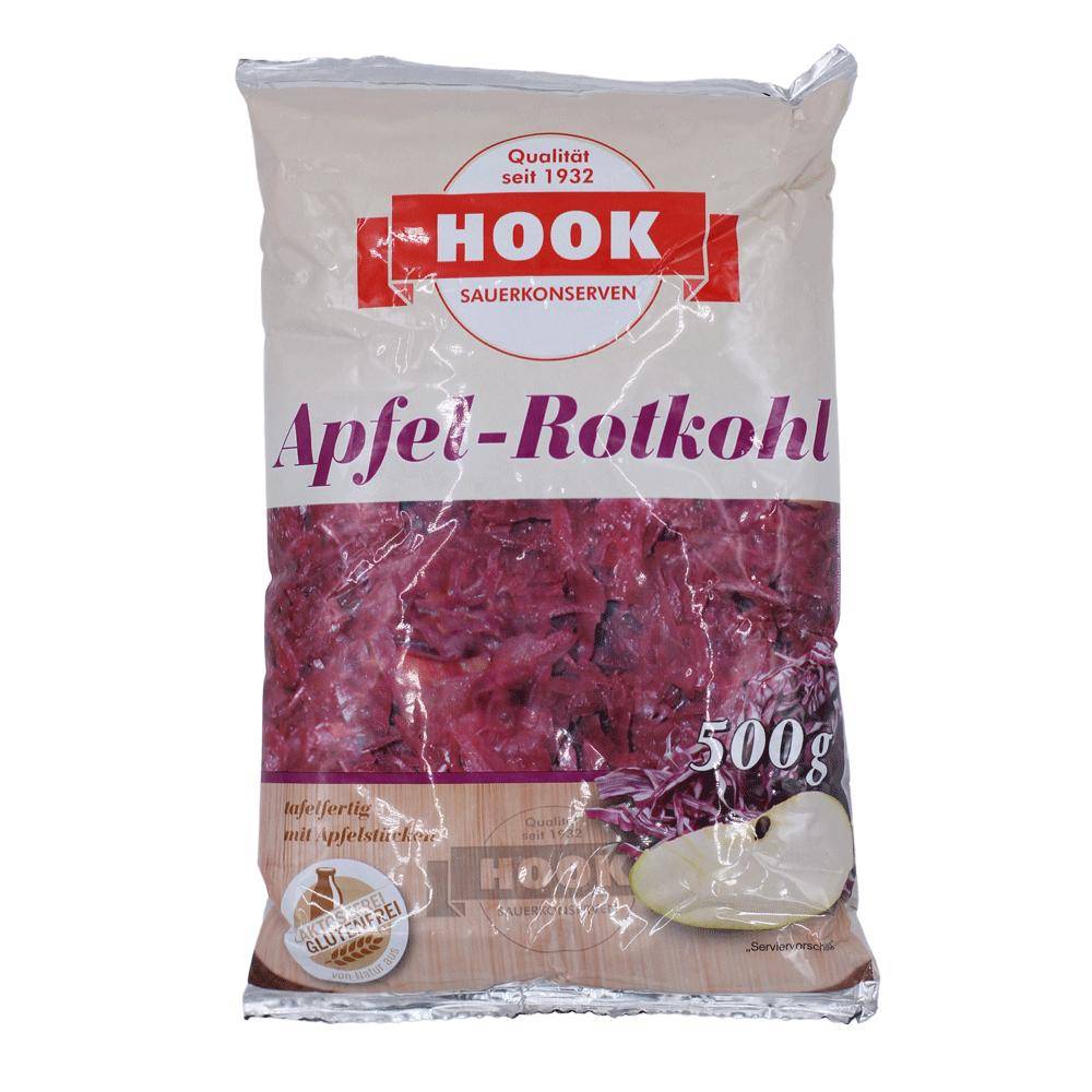 Hook - Apfelrotkohl, 5 x 500 g Beutel