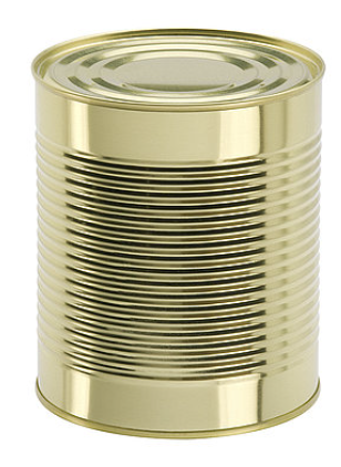 Weißblech Dosen, 99/119 mm, mit Sicken, ohne Deckel, 50 Stück Weißblech Dosen, 99/119 mm, mit Sicken, ohne Deckel, 50 Stück