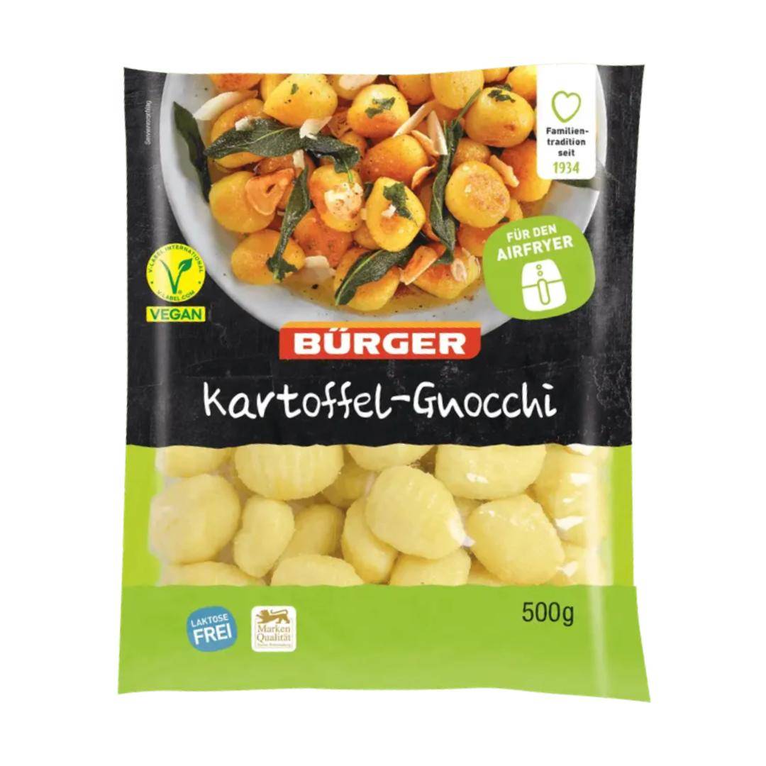 Bürger - Kartoffel-Gnocci, 500 g Beutel Bürger - Kartoffel-Gnocci, 500 g Beutel