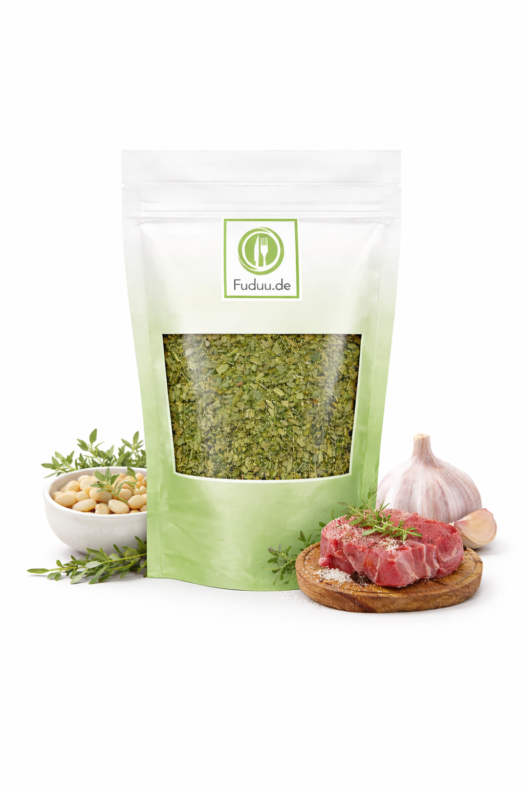 Fuduu.de - Bohnenkraut gerebelt, 500 g Beutel Fuduu.de - Bohnenkraut gerebelt, 500 g Beutel