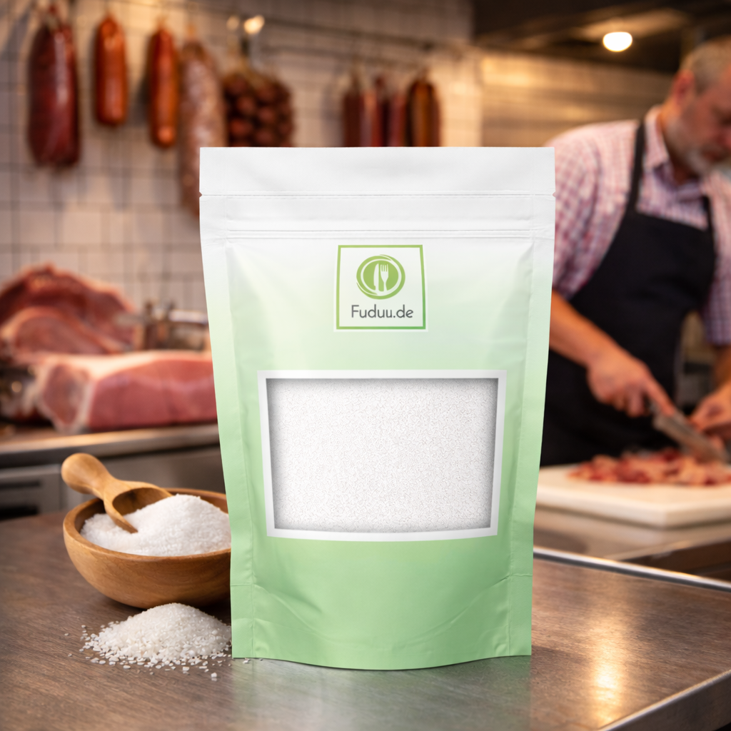 Fuduu.de - Nitritsalz / Pökelsalz, 1 kg Beutel