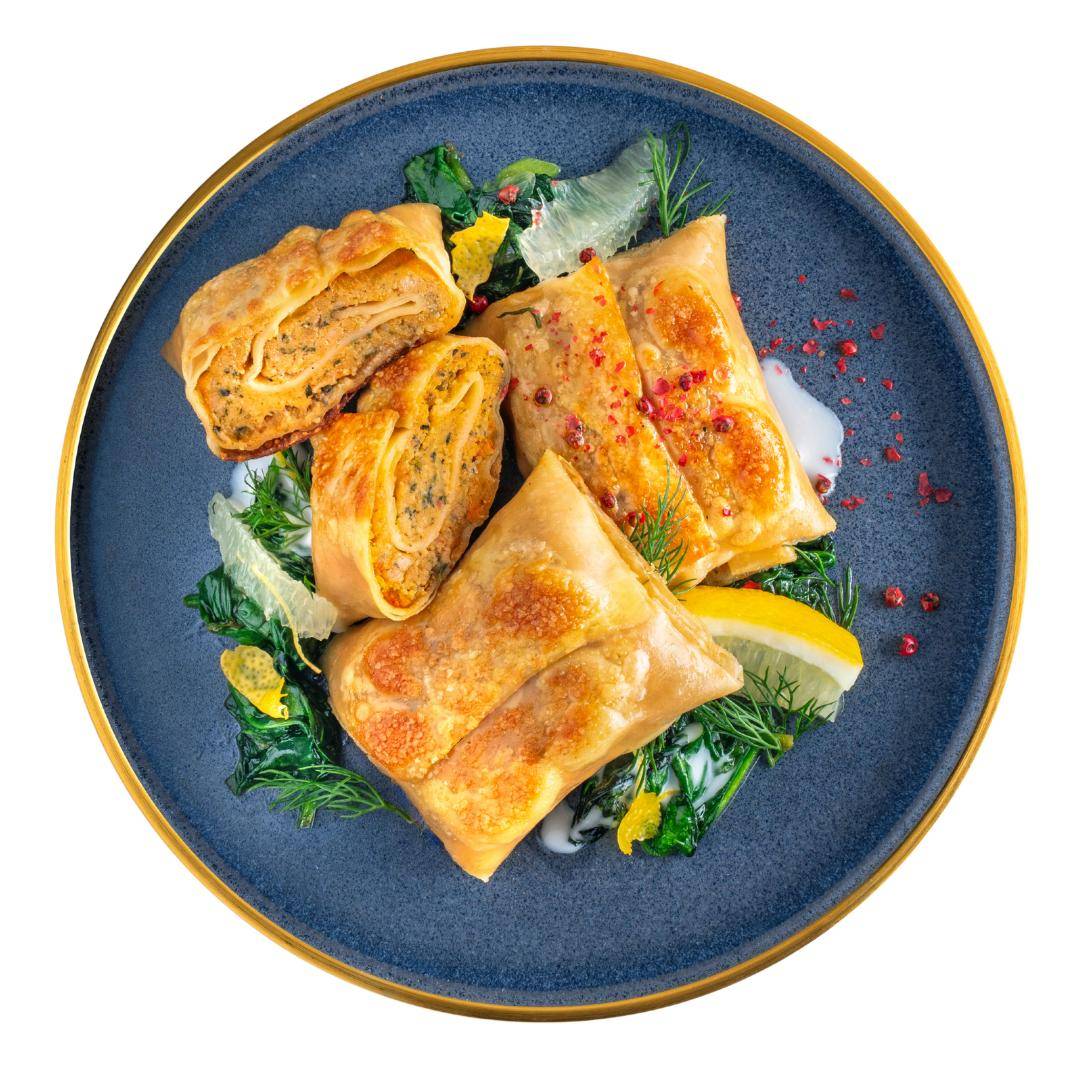 Bürger - "Unsere Besten" Maultaschen mit Wildlachs-Spinat, 340 g Beutel