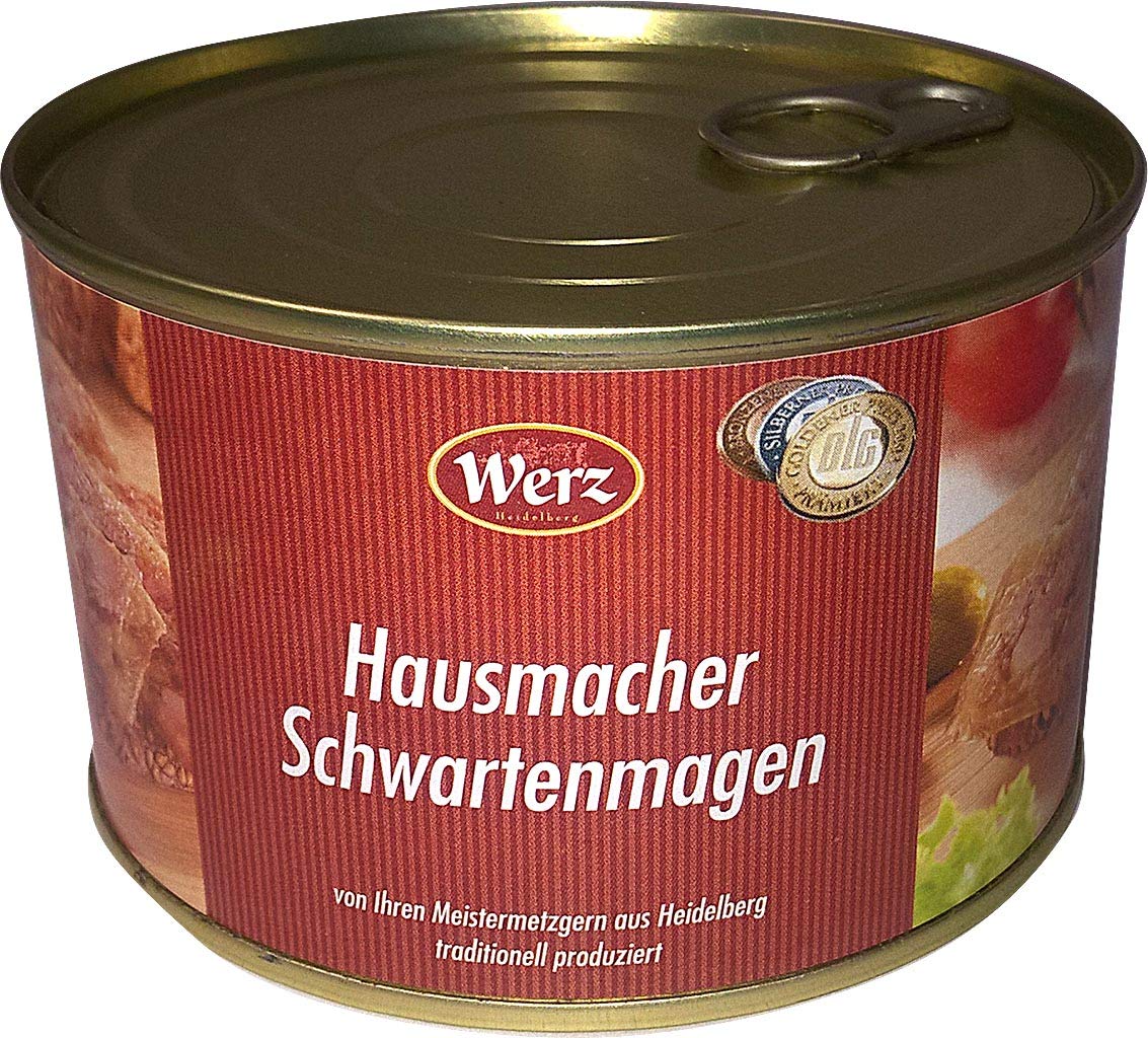 Werz - Vollkonserven Schwartenmagen, 200 g Dose Werz - Vollkonserven Schwartenmagen, 200 g Dose