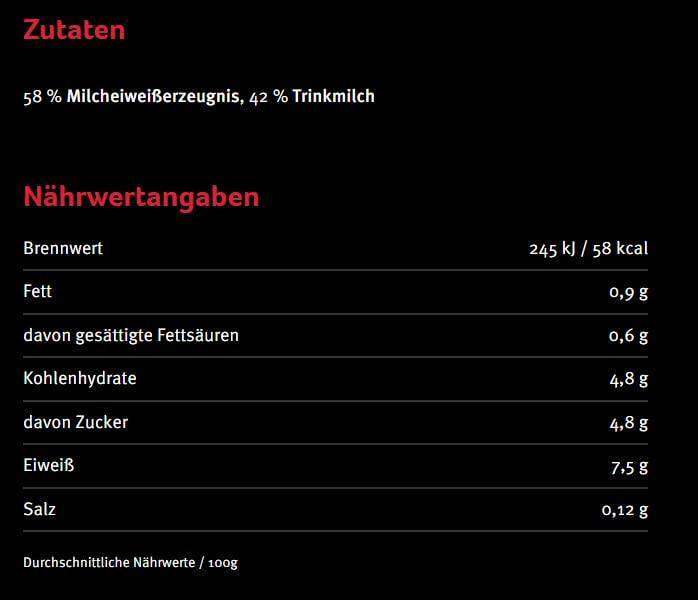 Schwarzwaldmilch Protein - H-Protein Milch 0,9%, 12 x 1 Liter