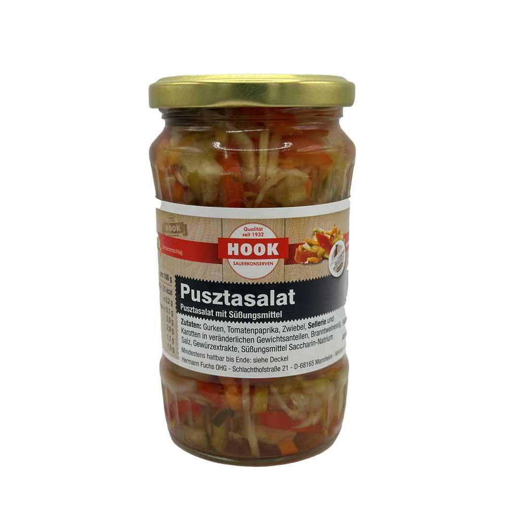 Hook - Pusztasalat, 6 x 190 g Glas