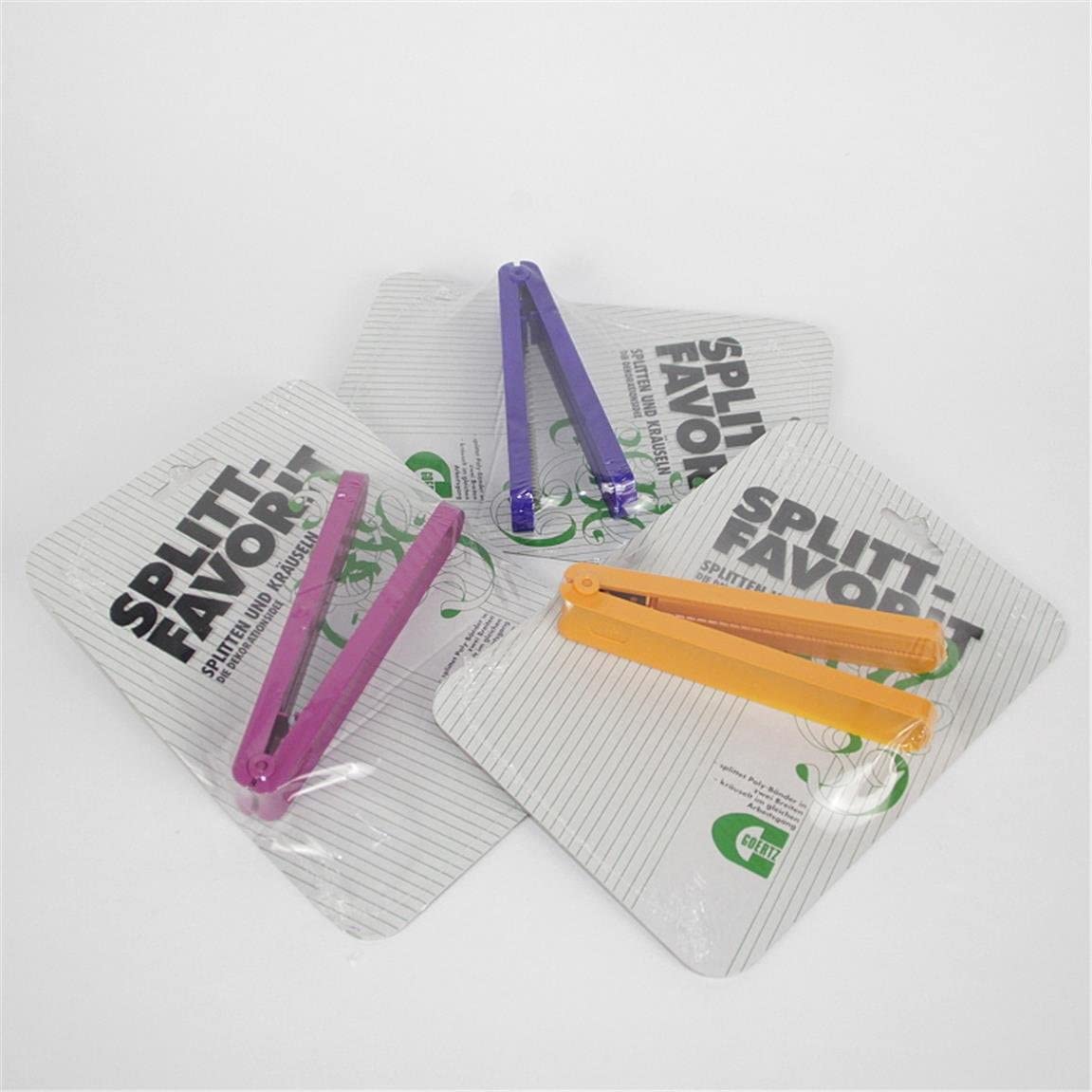 Kräuselband Profi-Splitter - farbig Kräuselband Profi-Splitter - farbig