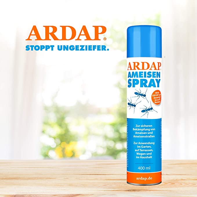 Ardap - Ameisenspray, 400 ml Sprühdose Ardap - Ameisenspray, 400 ml Sprühdose