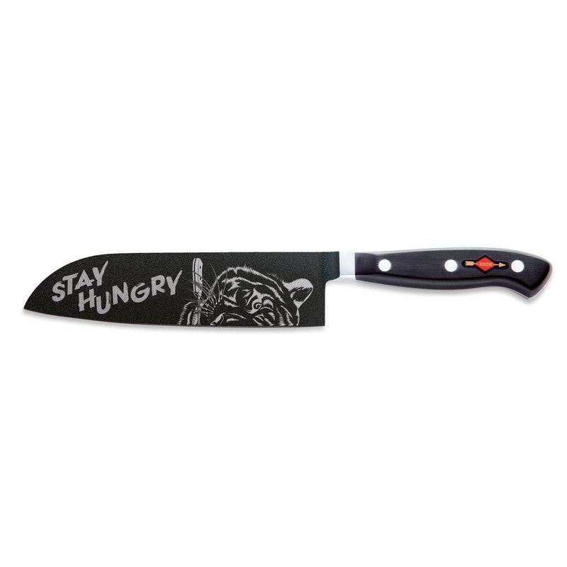 F. DICK - Santoku Premier Plus, Sonderedition "Stay Hungry", 8144218BS