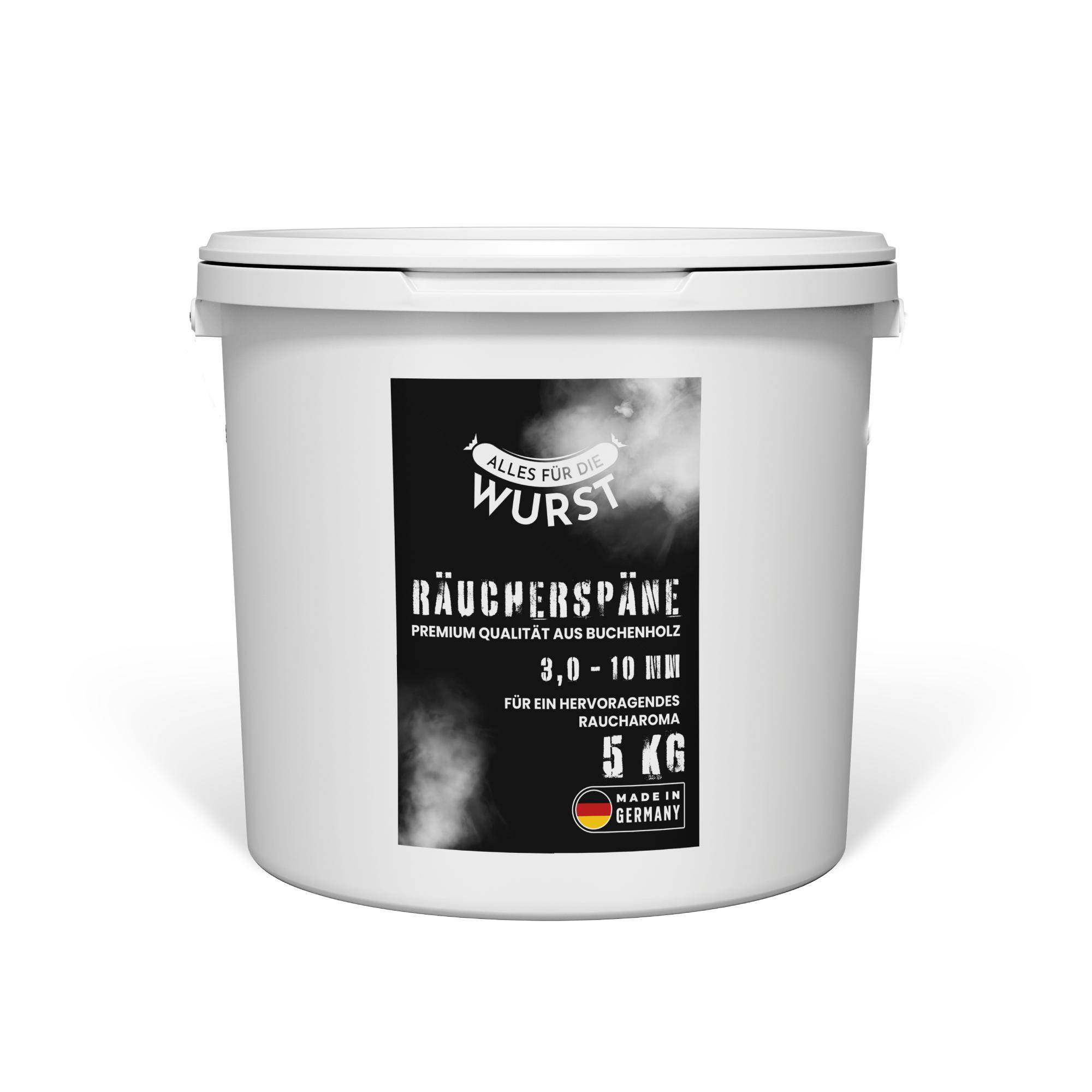 Alles für die Wurst - Räuchermehl Buche 20/160, grob, 5 kg Eimer