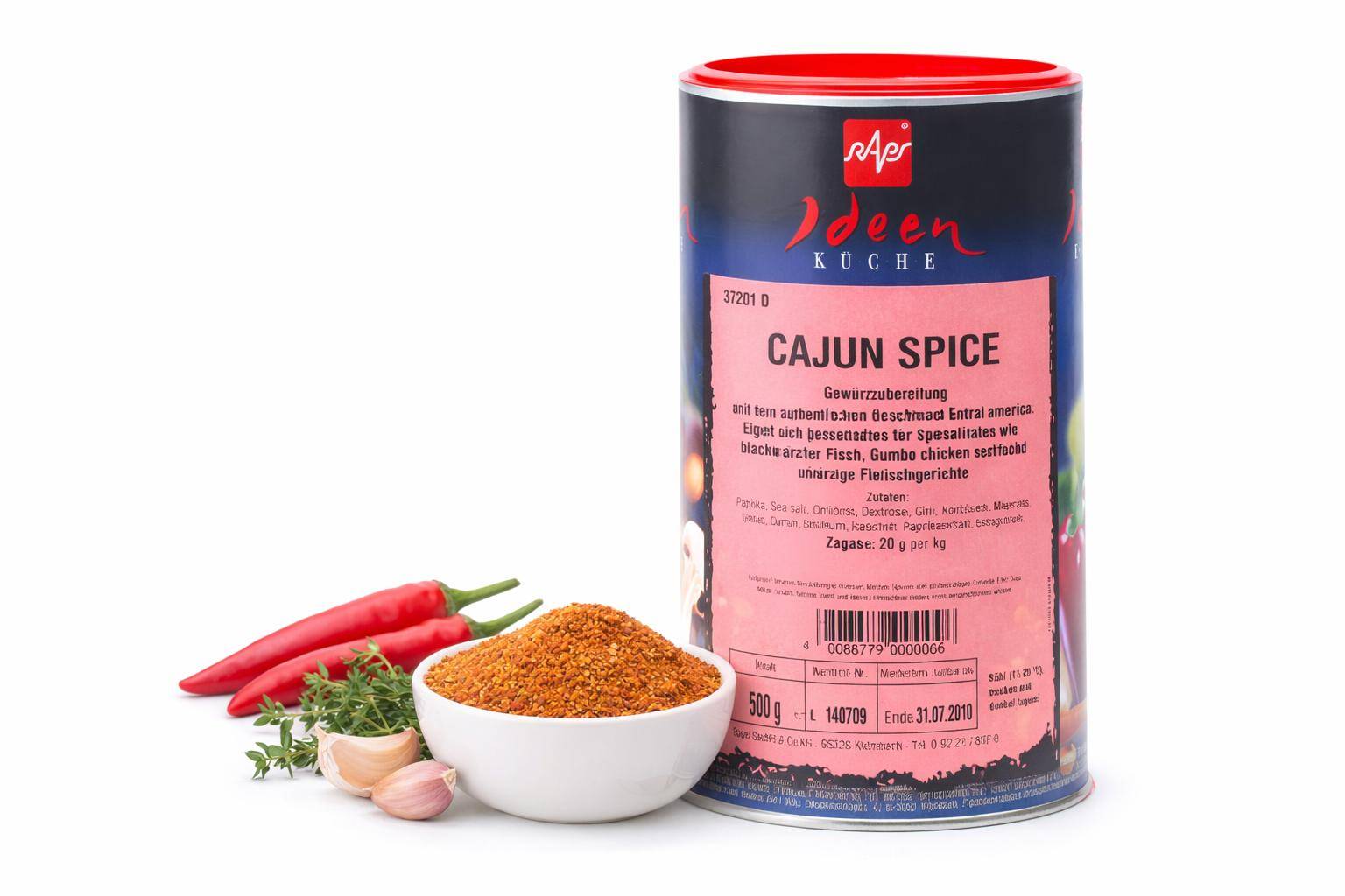Raps - Cajun Spice, 500 g Dose
