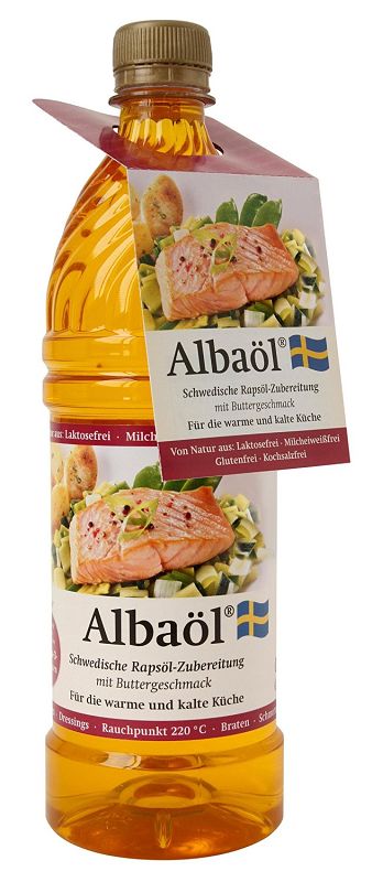 Albaöl -  Air Fryer Spray, 190 ml Flasche + Albaöl, 750 ml Flasche