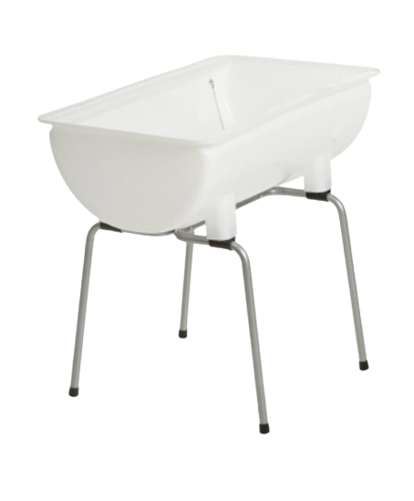 Fuduu.de - Mengmulde mit Tischgestell aus Stahlrohr Fuduu.de - Mengmulde mit Tischgestell aus Stahlrohr