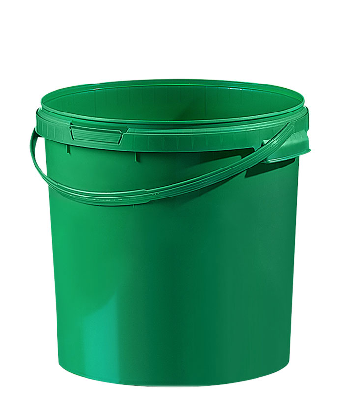 Kunststoff Eimer farbig, 21,1 ltr., mit Deckel Kunststoff Eimer farbig, 21,1 ltr., mit Deckel