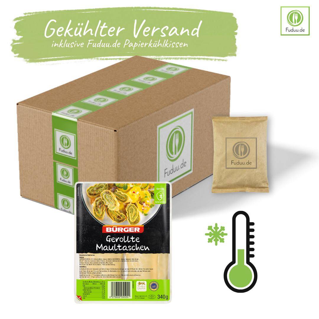 Bürger - Gerollte Maultaschen, 340 g Beutel