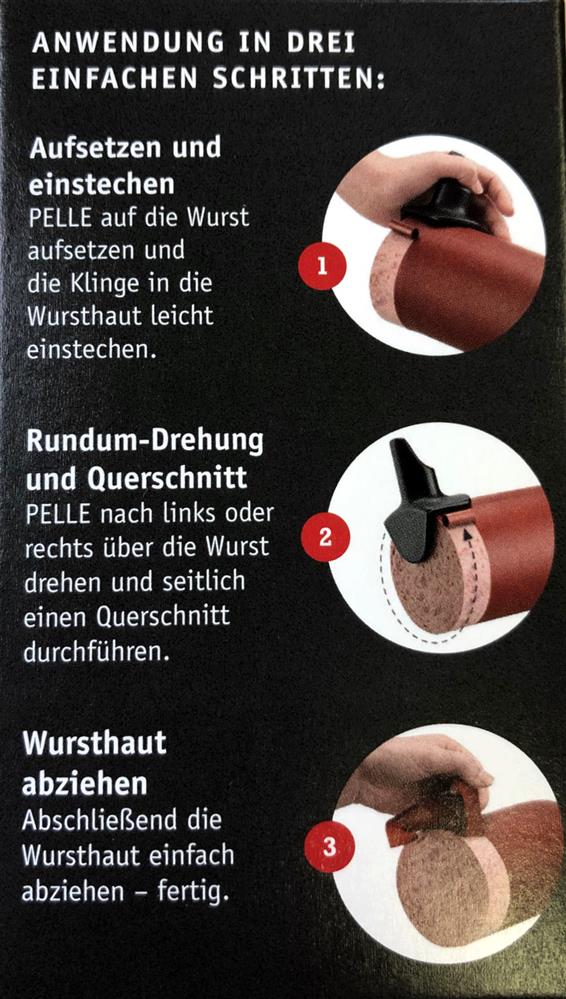 Giesser - Wurstaufschneider "Pelle", 896699