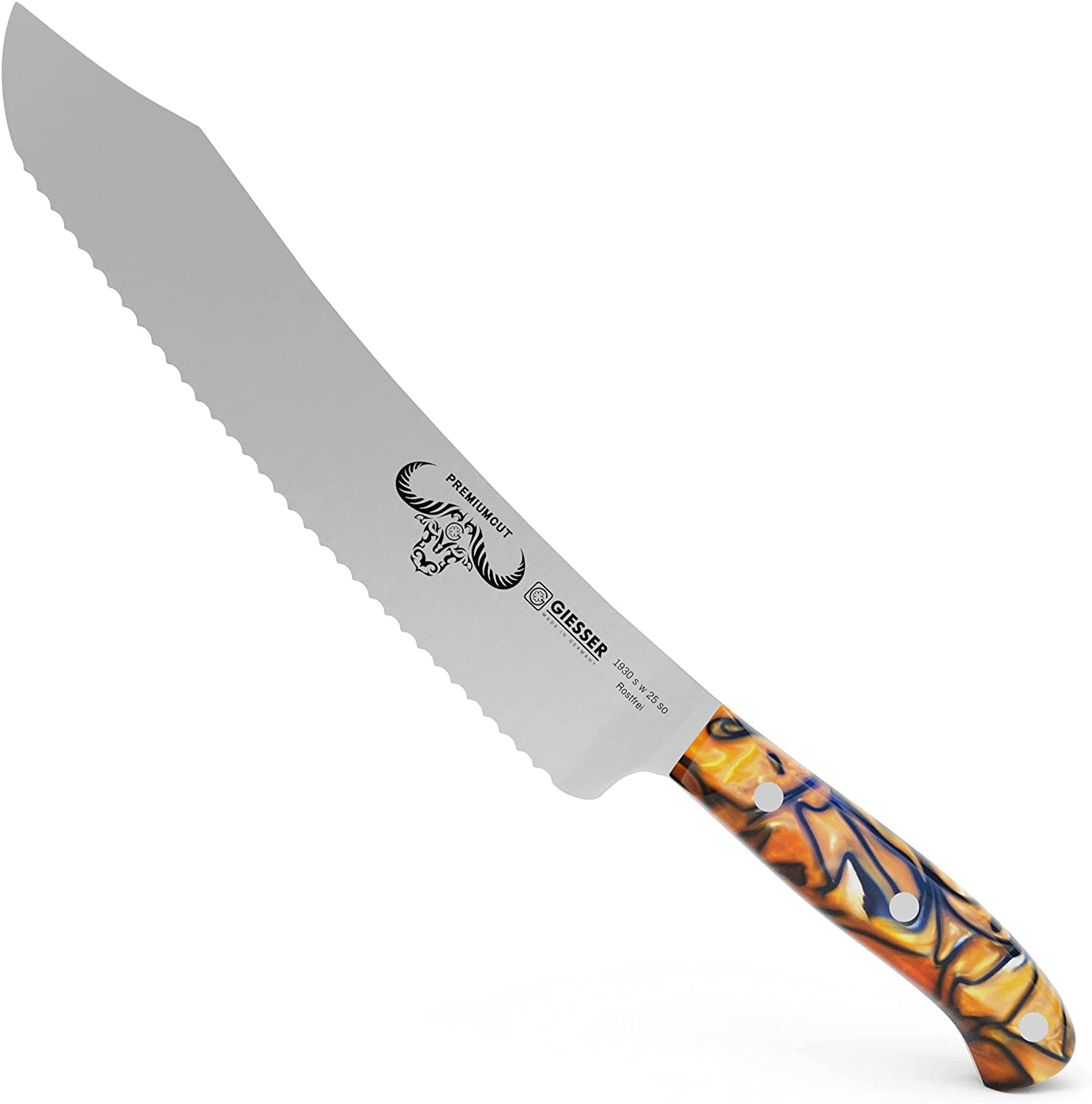 Giesser - PremiumCut Wave No 1, Acryl, spicy orange, 25 cm, 1930 s w 25 so