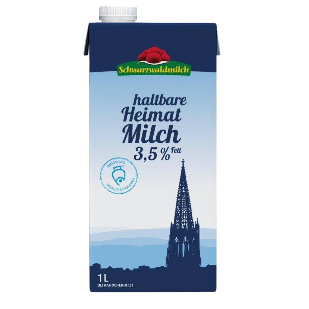 Schwarzwaldmilch - Heimat H-Milch 3,5%, 12 x 1 Liter