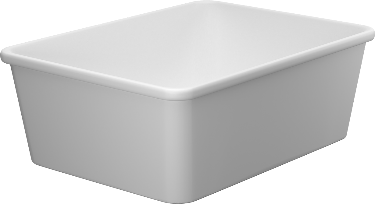 Fuduu.de - Stapelkasten, Farbe: weiß,12l Fuduu.de - Stapelkasten, Farbe: weiß,12l