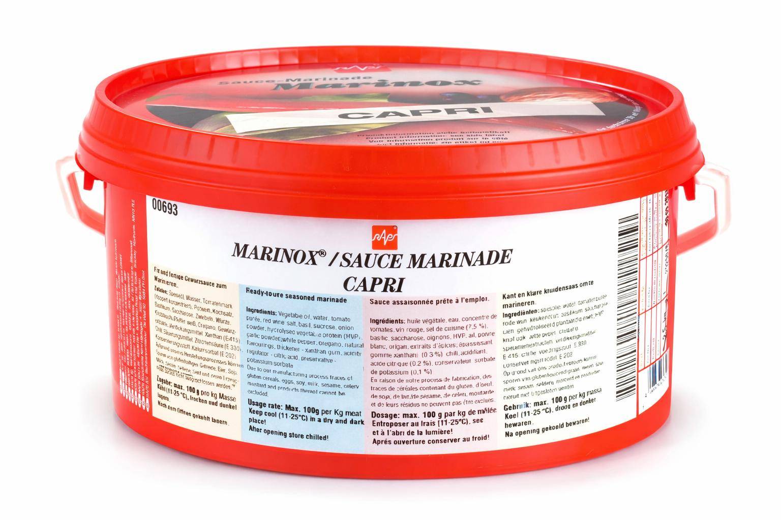 Raps - Marinox Capri Würzung, 2,5 kg Eimer