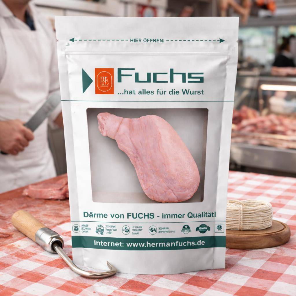 Fuchs - Schweineblasen, gereinigt und gesalzen, 5 Stück Fuchs - Schweineblasen, gereinigt und gesalzen, 5 Stück