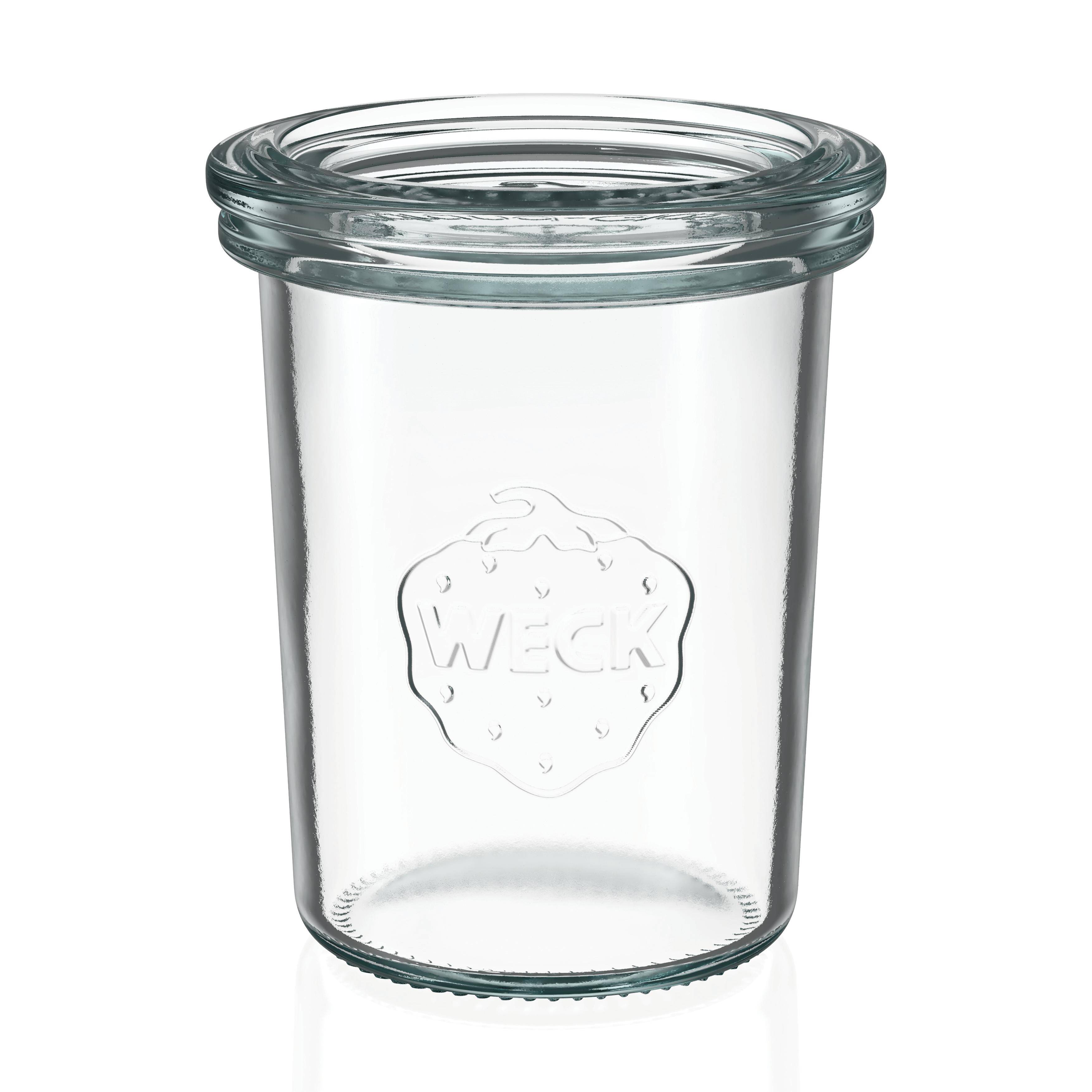 Weck - Mini-Sturzglas mit Deckel, 160 ml, 760, 12 Stück