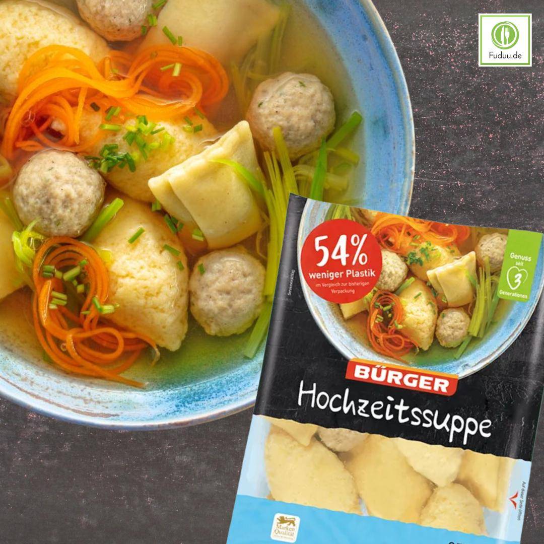 Bürger - Hochzeitssuppe, 250 g Beutel Bürger - Hochzeitssuppe, 250 g Beutel