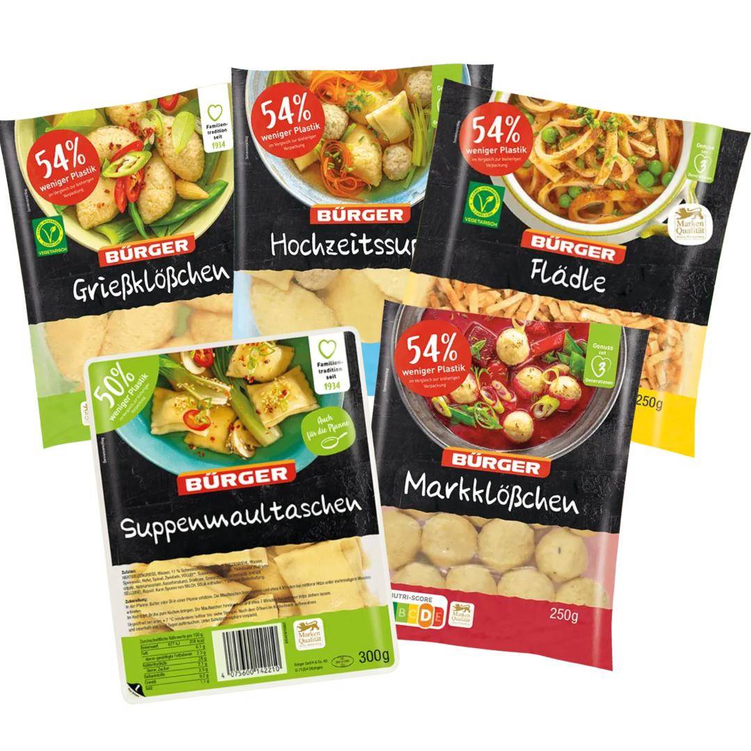 Bürger - "Suppenglück" - 5 schwäbische Klassiker in einem Set