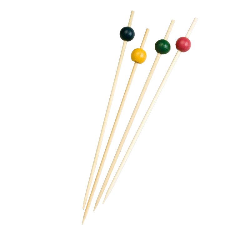 Best4Food - Party-Spieße "Ball" aus Bambus, 150mm, 200 Stück Best4Food - Party-Spieße "Ball" aus Bambus, 150mm, 200 Stück