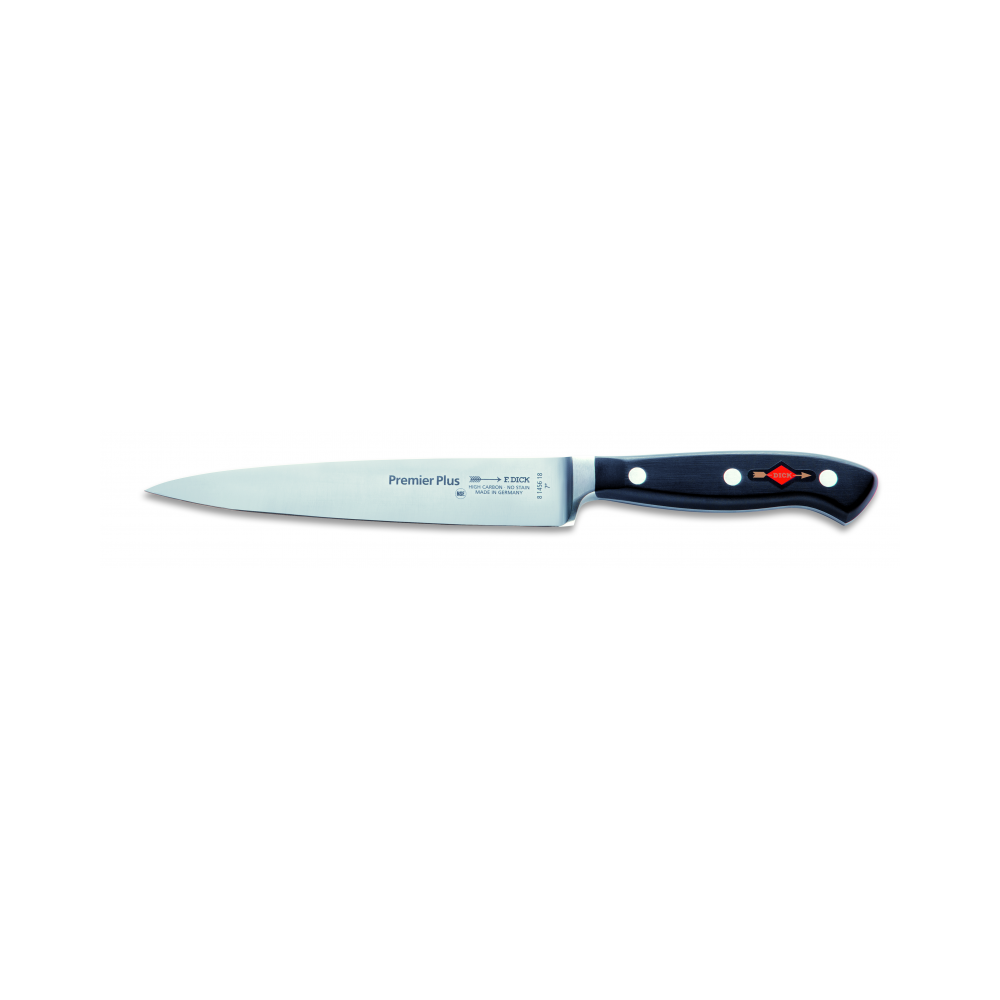 F. DICK - Premier Plus Tranchiermesser, 18 cm, schwarz, 8145618