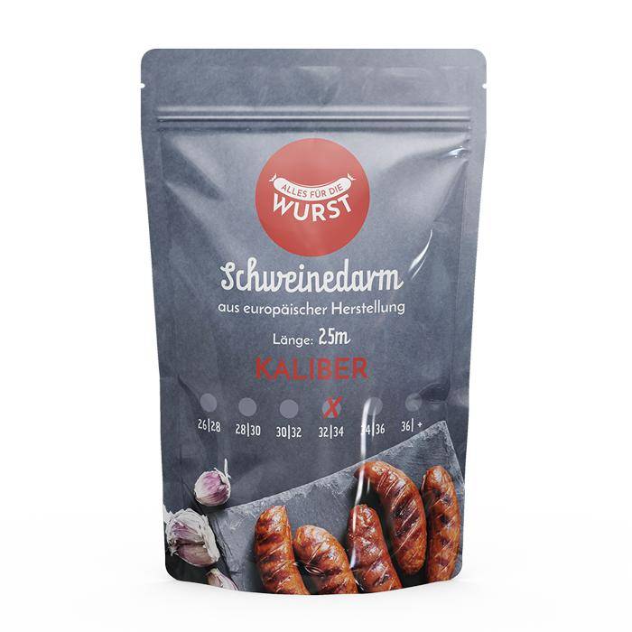 Alles für die Wurst - Schweinedarm, 36 | ++ mm, 10 Meter