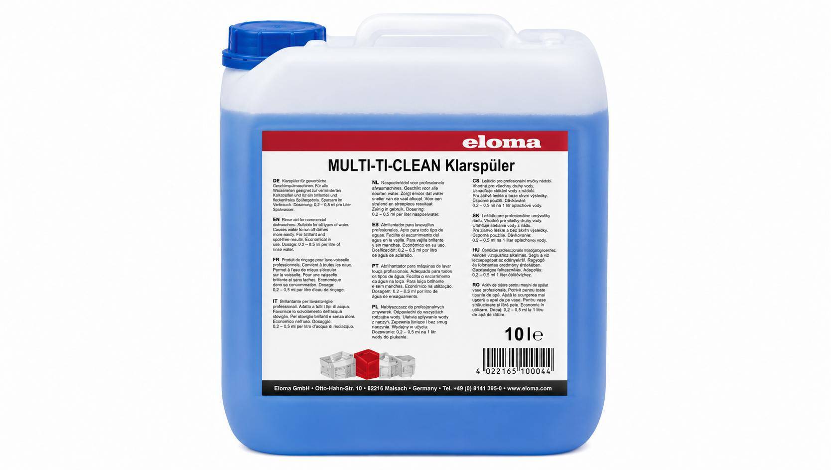 ELOMA - Multi-Clean Klarspüler , 10 Liter
