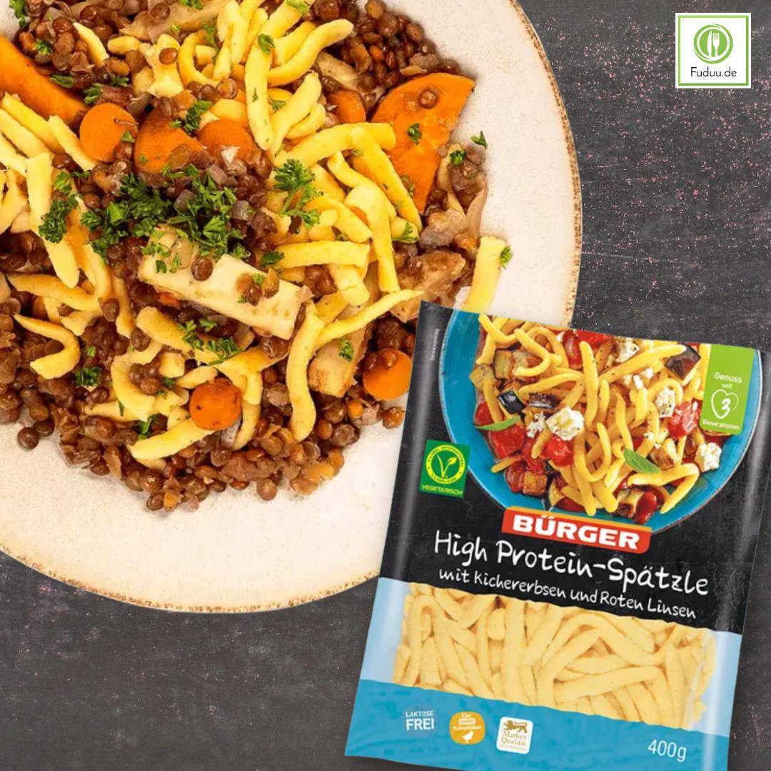 Bürger - High Protein Spätzle, 400 g Beutel