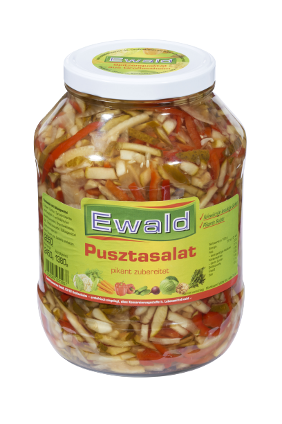 Ewald - Pusztasalat, 1380 g Glas Ewald - Pusztasalat, 1380 g Glas