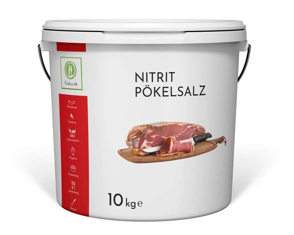 Fuduu.de - Nitritsalz / Pökelsalz, 10 kg Eimer Fuduu.de - Nitritsalz / Pökelsalz, 10 kg Eimer