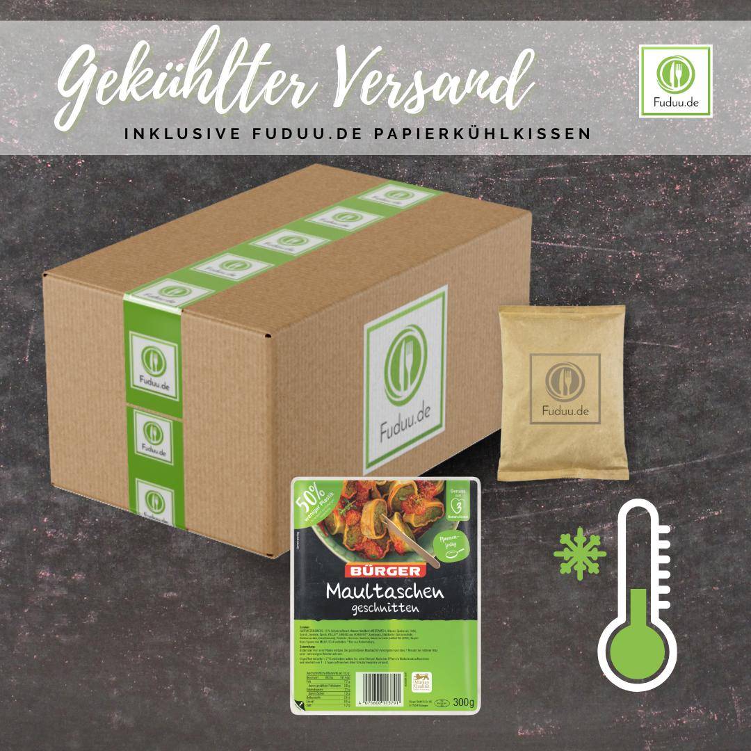 Bürger - Maultaschen geschnitten, 300 g Beutel Bürger - Maultaschen geschnitten, 300 g Beutel