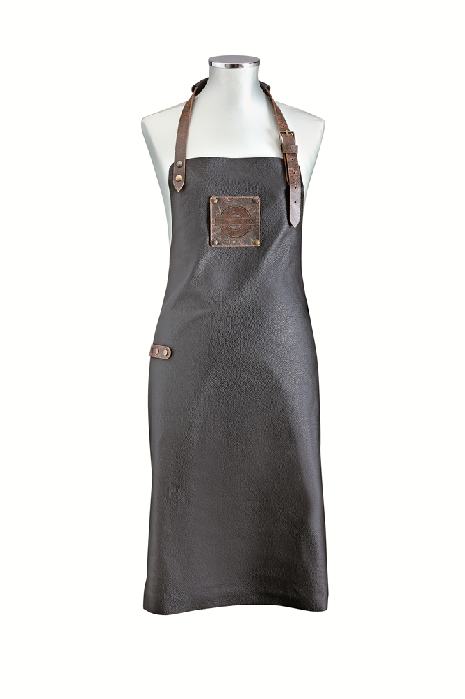 F. DICK - Lederschürze, 95 cm x 70 cm, schwarz, 9166800-XL-01 F. DICK - Lederschürze, 95 cm x 70 cm, schwarz, 9166800-XL-01