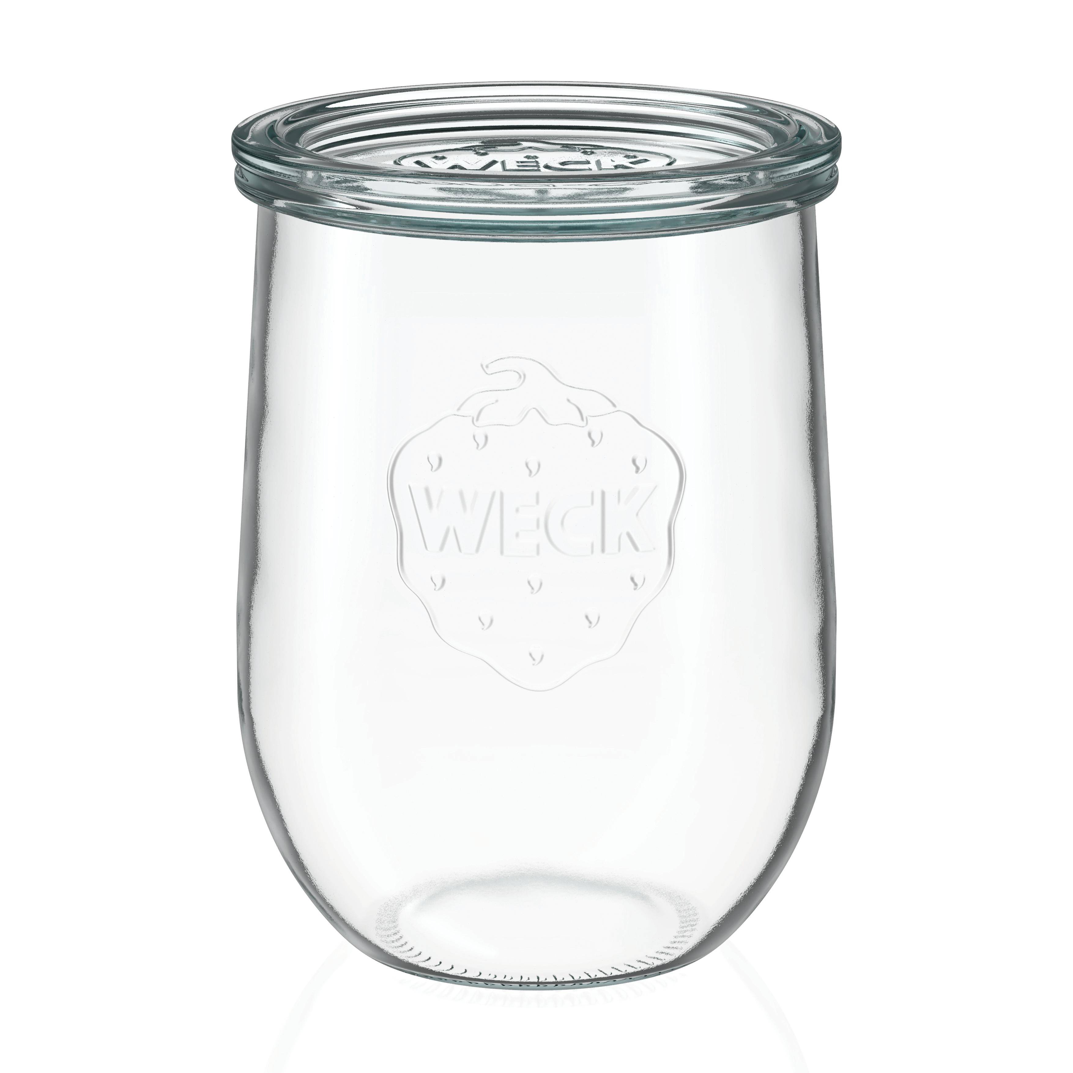 Weck - Tulpenglas mit Deckel, 1062 ml, 745, 6 Stück