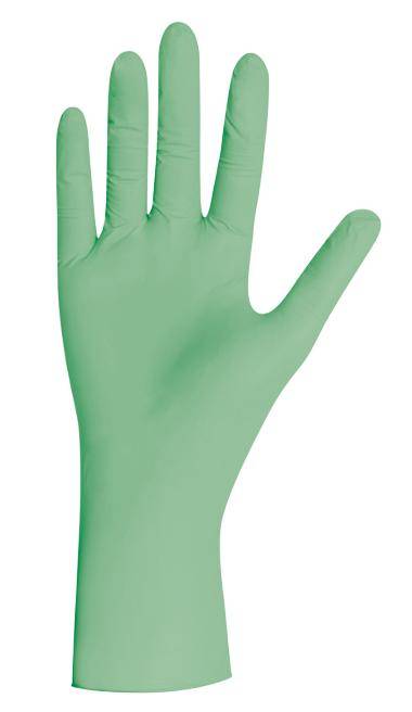 Unigloves - Einmalhandschuhe / Nitril-Untersuchungshandschuhe "Mint Pearl", Größe L, 100 Stück