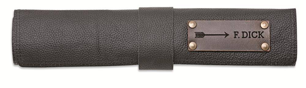 F. DICK - Leder-Rolltasche Red Spirit, 5-tlg, schwarz, 8176800-01