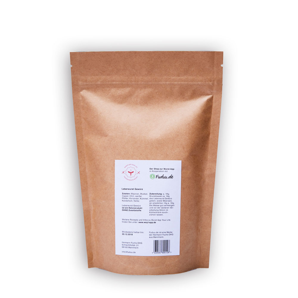 WAYL-Gewürzmischung Leberwurst, 250 g Beutel WAYL-Gewürzmischung Leberwurst, 250 g Beutel