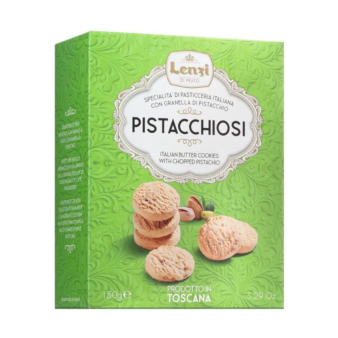 Lenzi - Mürbeteigkekse mit Pistazien, 150 g Pack