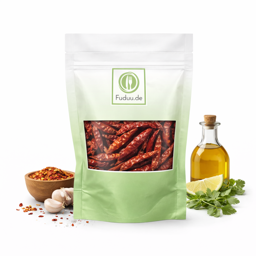 Fuduu.de - Chillies ganz, 1 kg Beutel