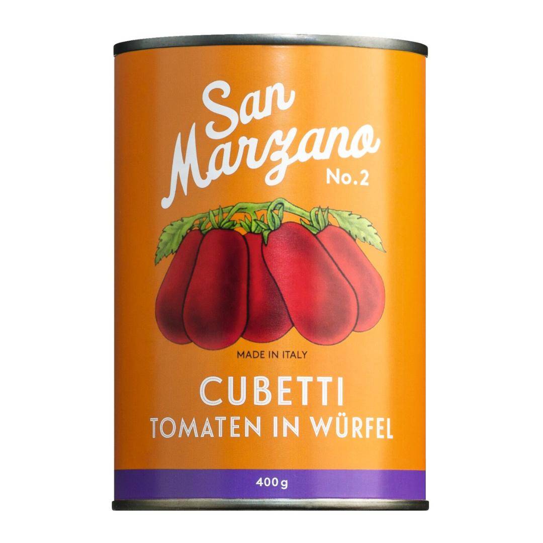 Il pomodoro più buono - Cubetti gewürfelte Tomaten "Vintage", 400 g Dose