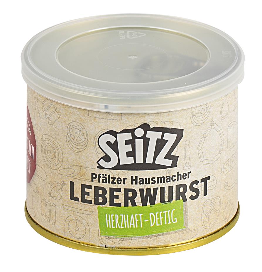Seitz - Vollkonserven Leberwurst, 200 g Dose Seitz - Vollkonserven Leberwurst, 200 g Dose