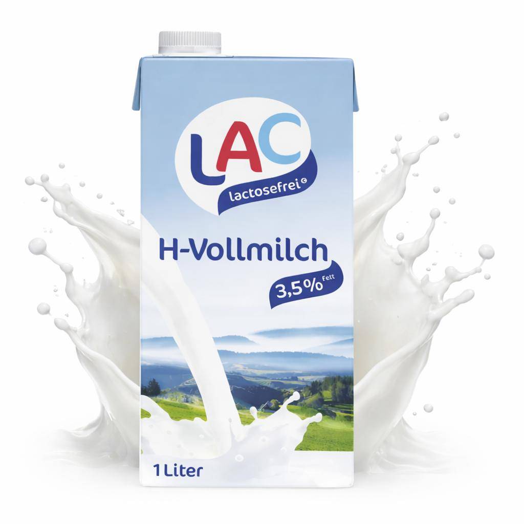 LAC - lactosefreie H-Milch 3,5%, 12 x 1 Liter LAC - lactosefreie H-Milch 3,5%, 12 x 1 Liter