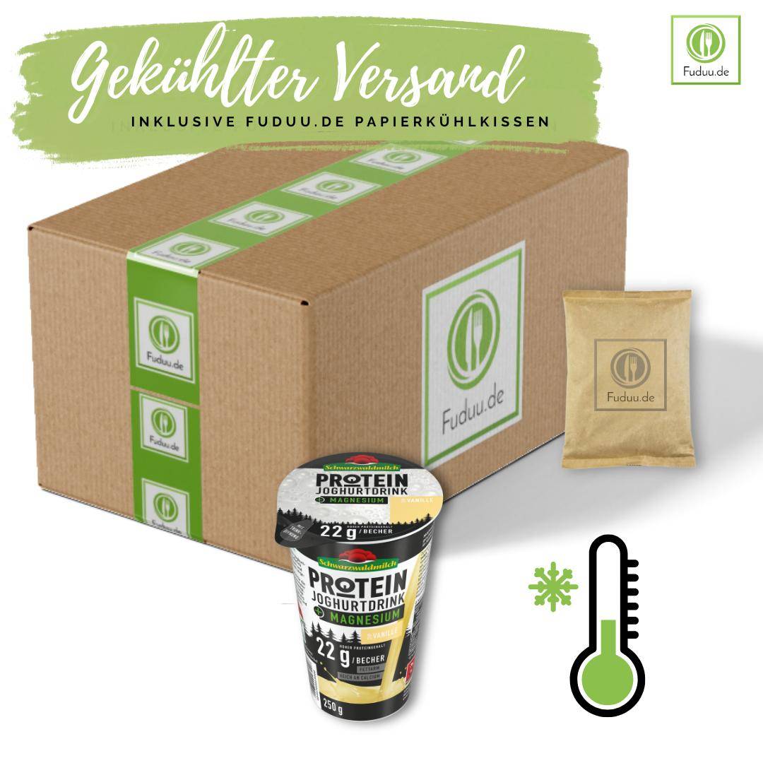Schwarzwaldmilch Protein - Joghurt Drink Vanille 0,9% Fett, 10 x 250 ml Schwarzwaldmilch Protein - Joghurt Drink Vanille 0,9% Fett, 10 x 250 ml
