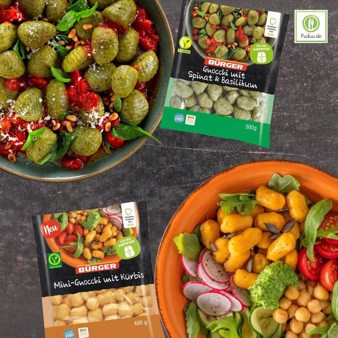 Bürger - "Bunt wie´s Ländle XXL" - das Gnocchi Probierset Bürger - "Bunt wie´s Ländle XXL" - das Gnocchi Probierset